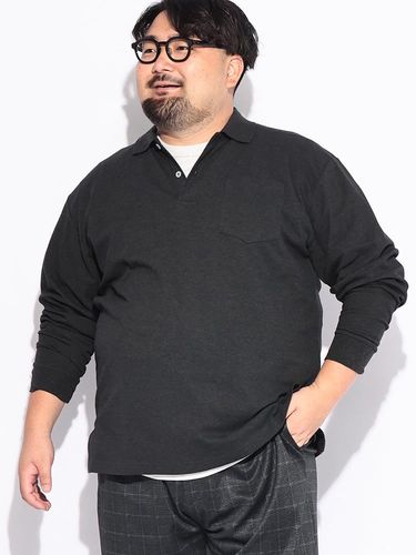 長袖 Tシャツ カットコール フェイクレイヤード クルーネック トップス