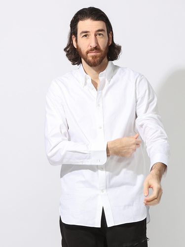 FENDI (フェンディ) ロゴ 無地 ジップポケット 長袖 シャツ