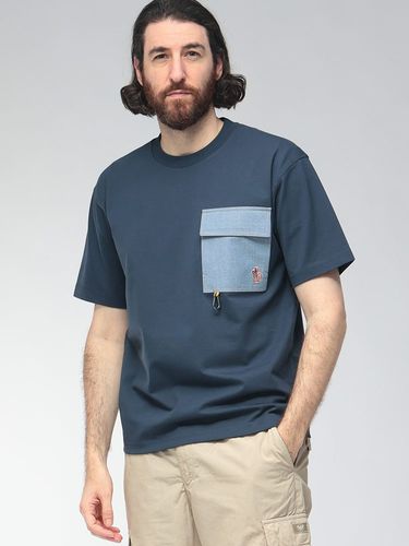 ETRO (エトロ) メンズ Tシャツ 半袖 ペイズリー柄 ワンポイント