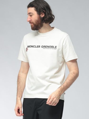 MONCLER (モンクレール) メンズ Tシャツ 半袖 3連ワッペン
