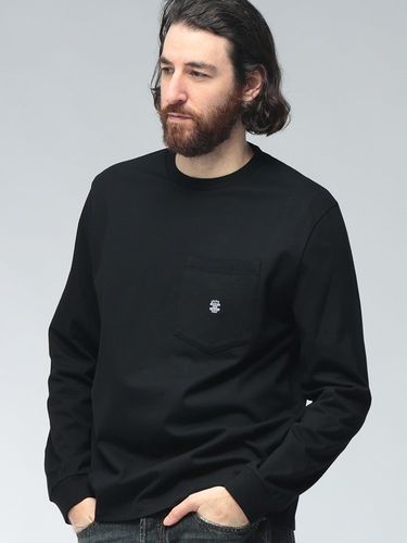 PRADA (プラダ) トライアングル ロゴ プレート クルーネック 半袖 T