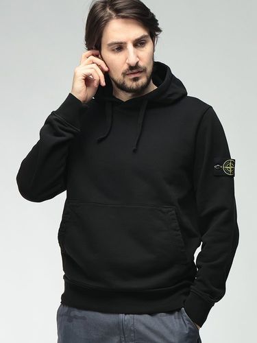 STONE ISLAND (ストーンアイランド) ジップポケット クルーネック
