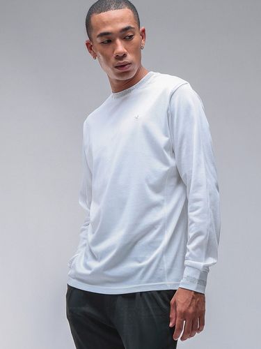 C.P COMPANY (シーピーカンパニー) ロゴプリント クルーネック 長袖 T