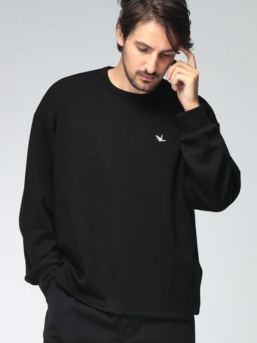 HUGO BOSS (ヒューゴボス) メンズ Tシャツ 長袖 ロゴ ワンポイント
