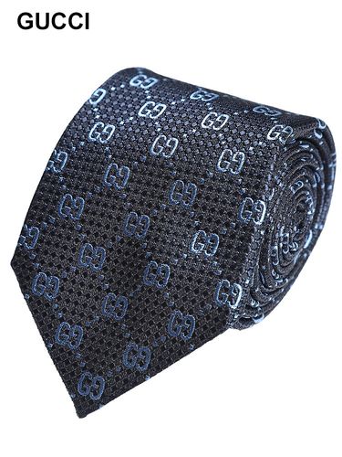 GUCCI (グッチ) シルク GC総柄 ネクタイ メンズ - グッズ ネクタイ