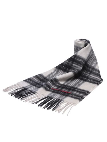Aquascutum (アクアスキュータム) ウール チェック柄 マフラー