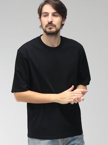 AMI PARIS (アミパリス) エンボスロゴ クルーネック 半袖 Tシャツ