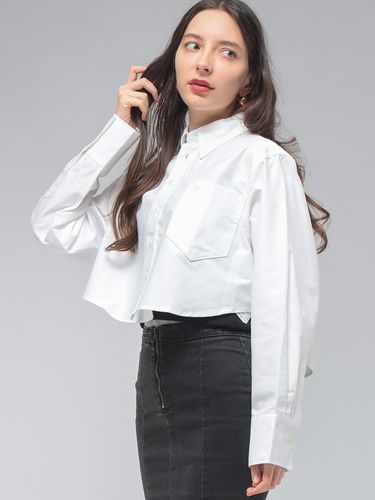 Maison Kitsune (メゾン キツネ) レディース シャツ 長袖 ロゴ ワン