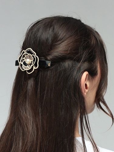 MIU MIU (ミュウミュウ) レディース ヘアクリップ エナメルメタル ヘア
