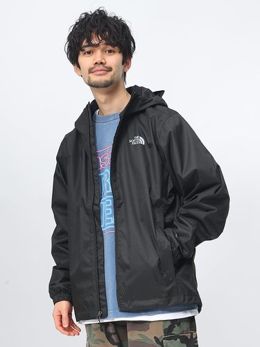 THE NORTH FACE (ザ ノースフェイス) ナイロン ロゴプリント ダブル