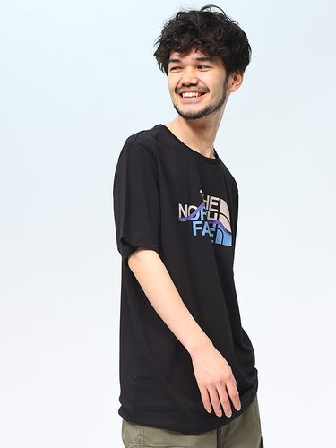 THE NORTH FACE (ザ ノースフェイス) BOXロゴ クルーネック 長袖 T