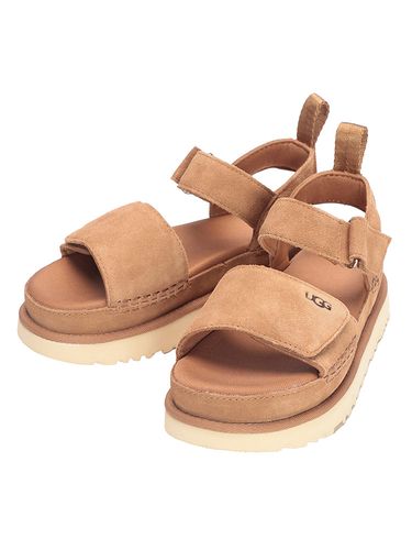 UGG (アグ) スエードアッパー 軽量ソール スライドサンダル Venture