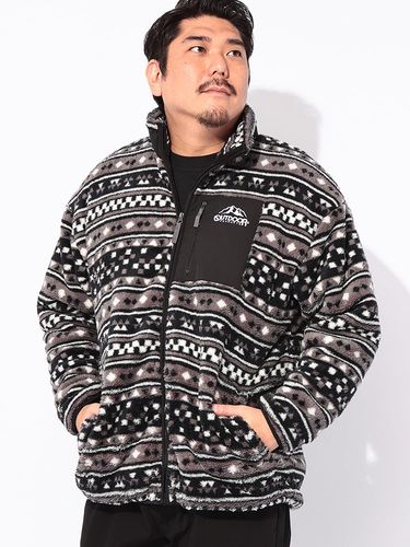 ファージャケット ストレートライン フルジップ アウター ブルゾン