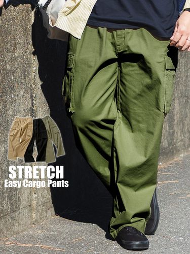 CRONOS カーゴパンツ CRONOS Athleisure Cargo Pants【BLACK】
