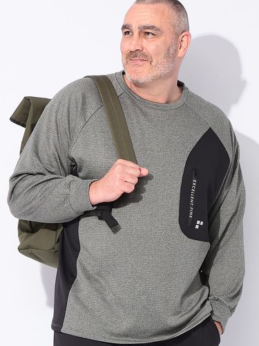 長袖 Tシャツ Wフェイス リバーシブル クルーネック トップス プル