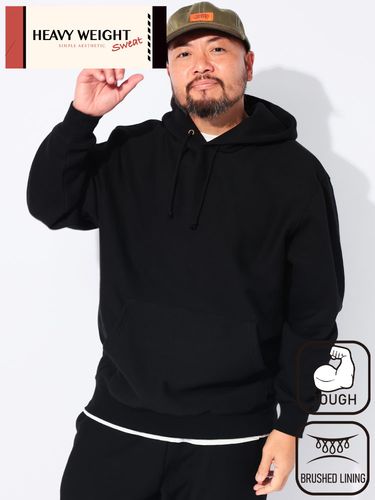 スウェットパーカー LOOSE ロゴプリント 裏起毛 フリース トップス