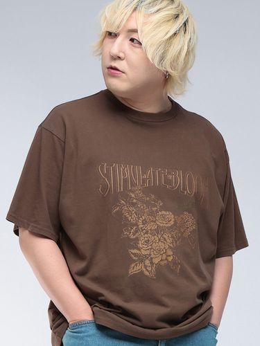 半袖 Tシャツ ワッフルボーダー 切替 デザインポケット トップス