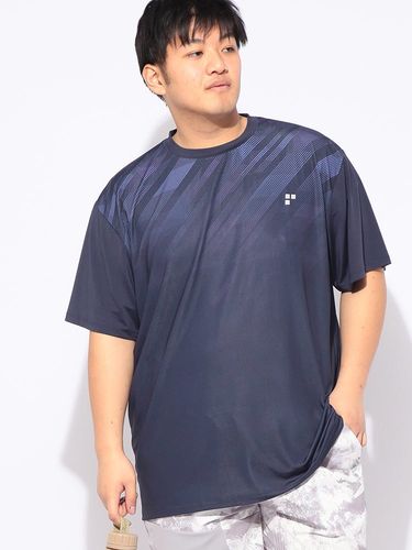 長袖 Tシャツ ストレッチ ベア天竺 グラデーション トップス ロンT