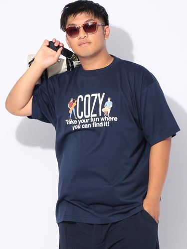半袖 Tシャツ ロゴメッセージプリント トップス 大きいサイズ メンズ
