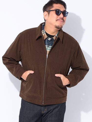 シャツ ジャケット 裏ボア フード フルジップ チェック柄 アウター