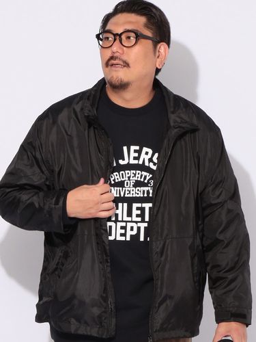 フルジップ ジャケット FITTED ロゴプリント FRESH WOVEN FZ