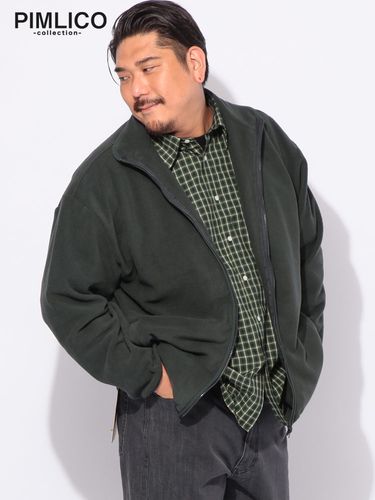 シャツジャケット リップストップ カーゴ アウター ジャケット 襟付き