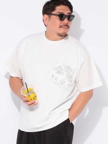 半袖Tシャツ 盆栽 刺繍 「JAPAN」 トップス 刺繍 和柄 大きいサイズ