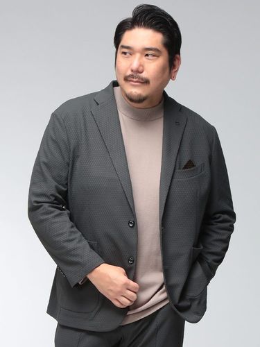 テーラードジャケット メンズ 大きいサイズ HYBRIDBIZ HOME SUGOIRAKU