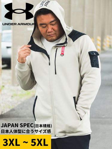 フルジップ パーカー FITTED 切り替え MOTIVATE KNIT FZ HD トップス