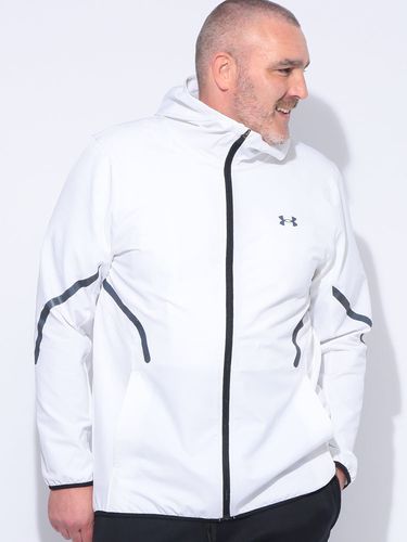 FITTED 切り替え フルジップ ジャケット ARMOUR KNIT HYBRID FZ (UNDER