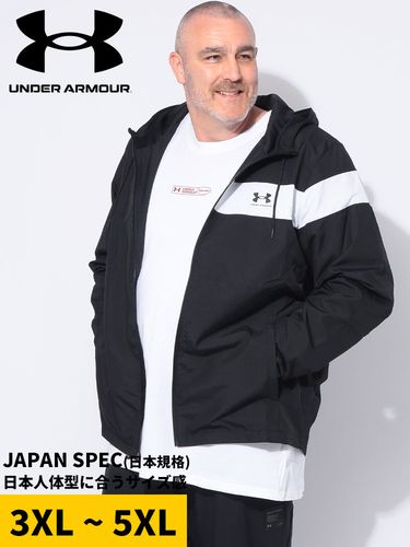 FITTED 切り替え フルジップ ジャケット ARMOUR KNIT HYBRID FZ
