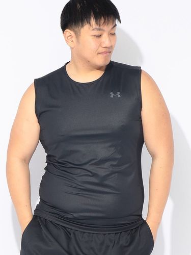 Tシャツ ノースリーブ メンズ 大きいサイズ 超冷感 ベア天竺 切り替え