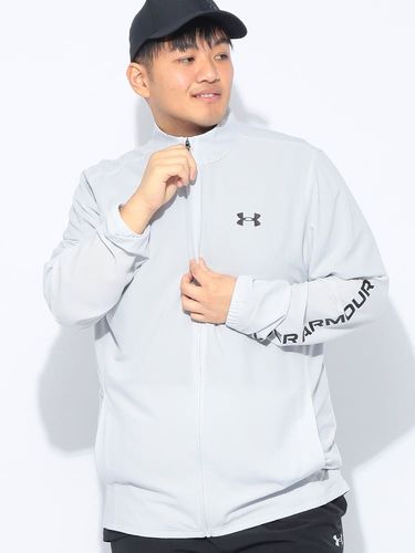 【ホワイト】ストレッチタフタ フルジップブルゾン <PEAFORMANCE> (MENS) PING APPAREL】ストレッチタフタ フルジップブルゾン ＜PEAFORMANCE