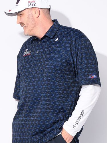 ハーフジップ カットソー GOLF ストレッチ セーターライク トップス