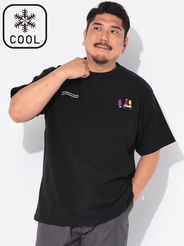 半袖 Tシャツ FAT ANIMALS 接触冷感 クジラ×サーフボード クルーネック