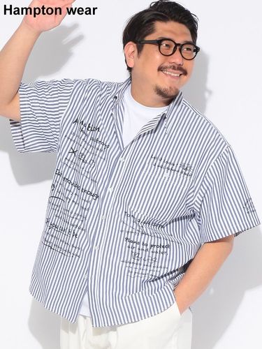 シャツ 半袖 メンズ 大きいサイズ FAT ANIMALS マリン＆クジラ