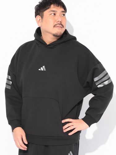 パーカー 長袖 メンズ 大きいサイズ エッセンシャル テリー パッチ