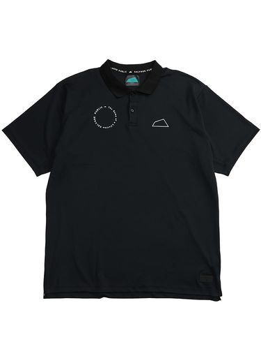 半袖 ポロシャツ ドライメッシュ ハーフジップ Half-Zip Polo S/S L-LL