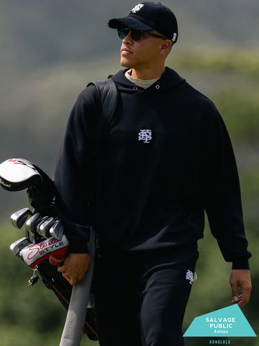 ブルゾン GOLF 袖着脱 フード収納 フルジップ 3L-6L アウター パーカー