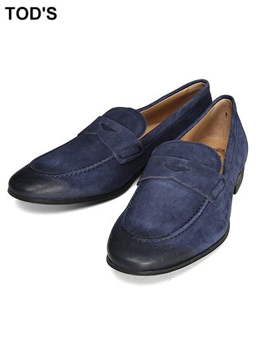 TOD'S (トッズ ) スウェード タッセル ローファー TDXXM06BAD8ZLVU