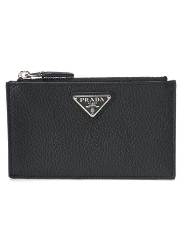 PRADA (プラダ) トライアングルロゴ ナイロン ミニポーチ 小銭入れ