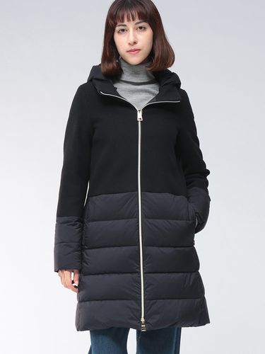 TATRAS ANTICO ファーフード付き シルク混 ウールダウンコート TATRAS ANTICO ファーフード付き シルク混 ウールダウンコート