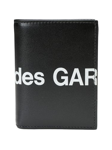 comme des garcons (コムデギャルソン) ロゴプリント ジップ カード
