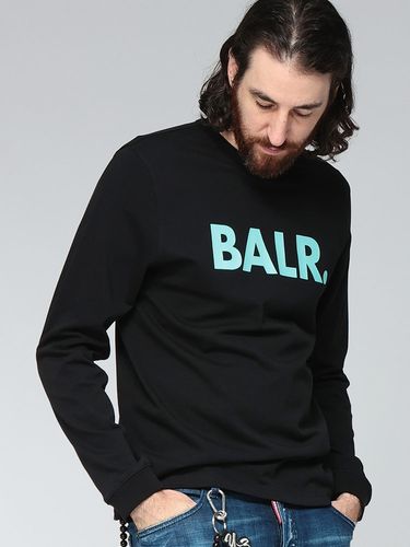 BALR. (ボーラー) ロゴプリント クルーネック 長袖 Tシャツ BA11111063