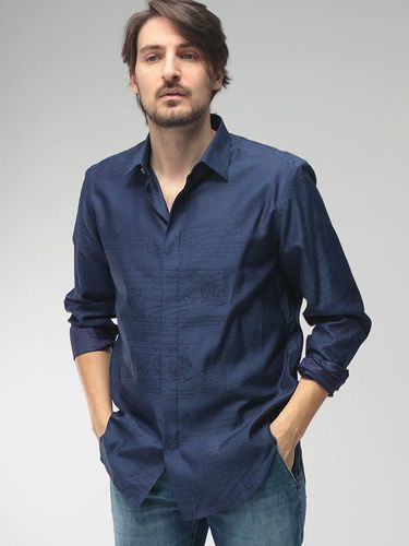 DOLCE & GABBANAドルチェ&ガッバーナダークブルー デニムシャツ長袖 DOLCE＆GABBANA (ドルチェ ＆ ガッバーナ) メンズ シャツ 長袖