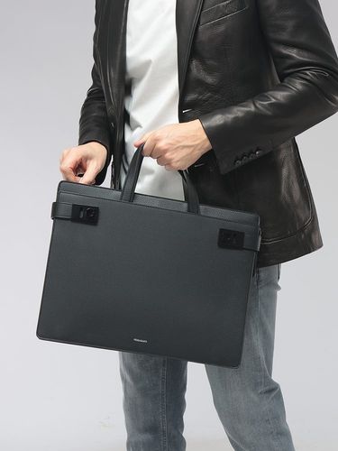 サルヴァトーレフェラガモ 2way 本革レザー ブリーフケース Salvatore Ferragamo - Salvatore Ferragamo サルヴァトーレ