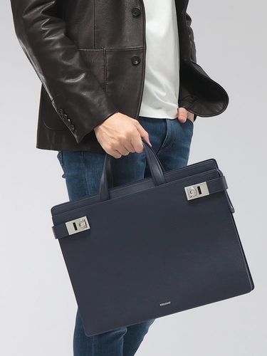 FENDI (フェンディ) ペカンキャンバス クラブ トートバッグ メンズ