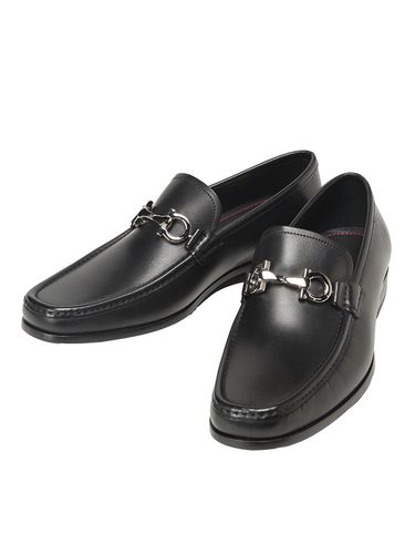 （週末価格）Salvatore Ferragamo スエードローファー 61/2 Salvatore Ferragamo (サルヴァトーレフェラガモ) レザー ガンチーニ