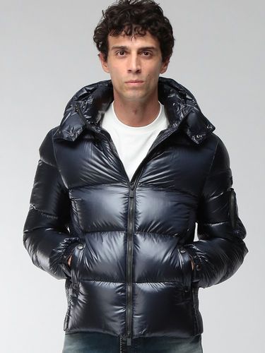 STONE ISLAND (ストーンアイランド) ロゴ フード付き シームレス