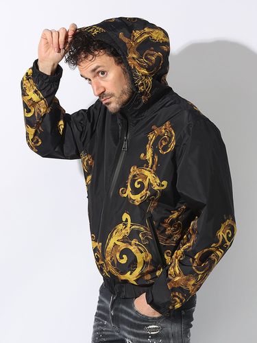 VERSACE 花柄ナイロンジャケット サイズ52 7537217601_6209cca10354409d4b0